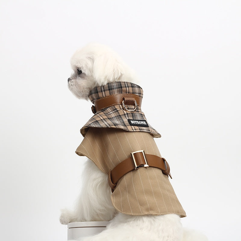 Spring and Autumn Pet Clothes Dog Teddy Fat Bear Clothes Pet Clothes