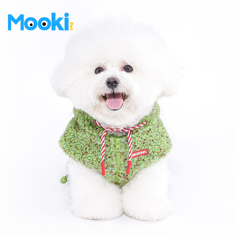 mookipet dog clothing Autumn/Winter Bichon Yorkshire Teddy Pet Winter Christmas warm vest